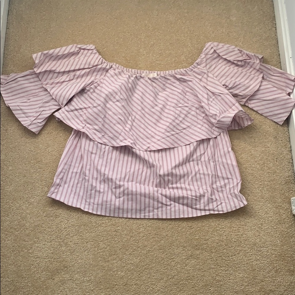 Off the shoulder blouse